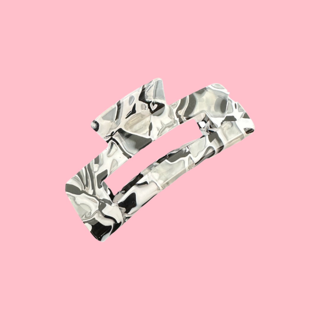 Claw Clips Panda Medium